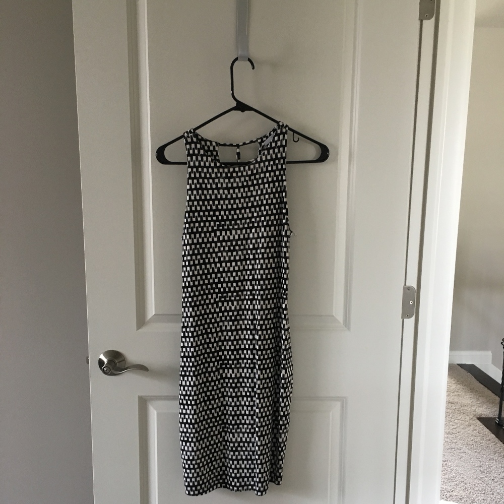 TART Collections cut-out back stretch dress